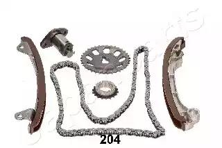 Комплект ланцюгів привода KDK204 JAPAN PARTS