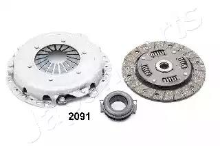 Japanparts toyota к-кт зчеплення citroen c1aygoyarispeugeot 107 1.0 05- KF2091 JAPAN PARTS
