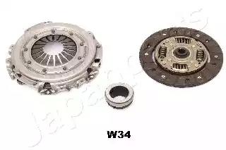 Japanparts opel к-кт зчеплення з центр.вимикачем astra g/h corsa d combo... KFW34 JAPAN PARTS