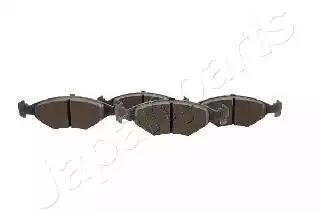 Комплект гальмівних накладок, дискове гальмо PA0019AF JAPAN PARTS