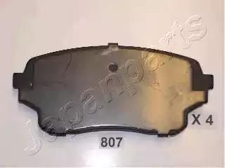 Japanparts suzuki гальмівні колодки передн. grand vitara 1.9d 2.0hdi 01- PA807AF JAPAN PARTS