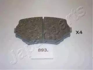 Japanparts suzuki гальмівні колодки перед. vitaragrand vitara PA893AF JAPAN PARTS