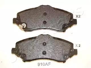 Japanparts chrysler гальмівні колодки grand voyagerdodge nitrocherokee 07- PA910AF JAPAN PARTS
