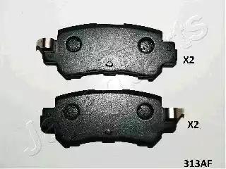Japanparts mazda гальмівні колодки задн.cx-5 11- PP313AF JAPAN PARTS