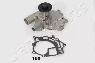 Насос охолоджувальної рідини, охолодження двигуна PQ105 JAPAN PARTS
