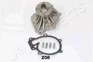 Насос охолоджувальної рідини, охолодження двигуна PQ208 JAPAN PARTS