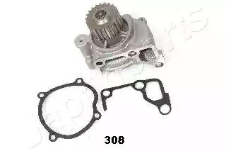 Насос охолоджувальної рідини, охолодження двигуна PQ308 JAPAN PARTS