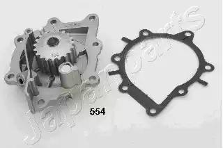 Насос охолоджувальної рідини, охолодження двигуна PQ554 JAPAN PARTS