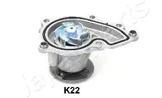 Насос охолоджувальної рідини, охолодження двигуна PQK22 JAPAN PARTS