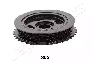 Japanparts mazda  шків колінчастого вала 3 1.6 03- PU302 JAPAN PARTS