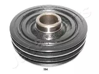 Japanparts  mitsubishi шків к/вала pajero 32 07- PU504 JAPAN PARTS