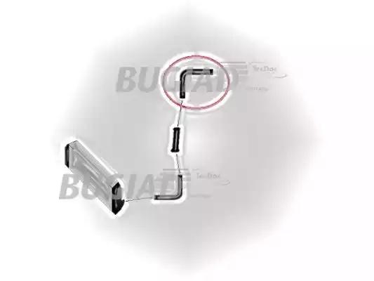 Шланг подачі наддувального повітря 81641 BUGIAD