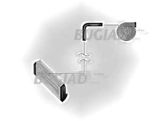 Патрубок інтеркулера vw t5 axd/axe 82619 BUGIAD