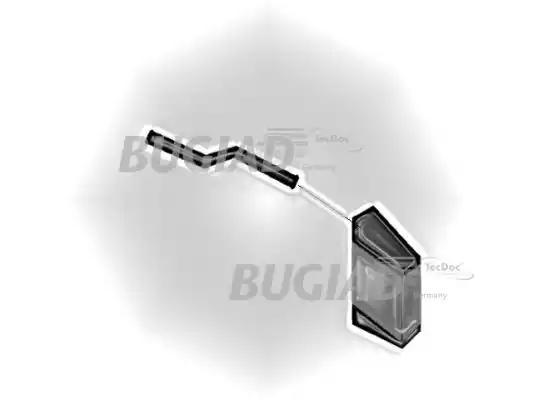 Шланг подачі наддувального повітря 82633 BUGIAD