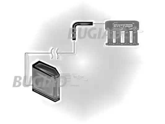 Трубка нагнетаемого воздуха 82639 BUGIAD