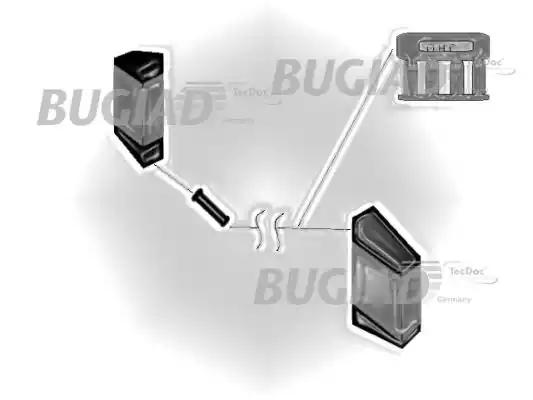 Шланг подачі наддувального повітря 82688 BUGIAD