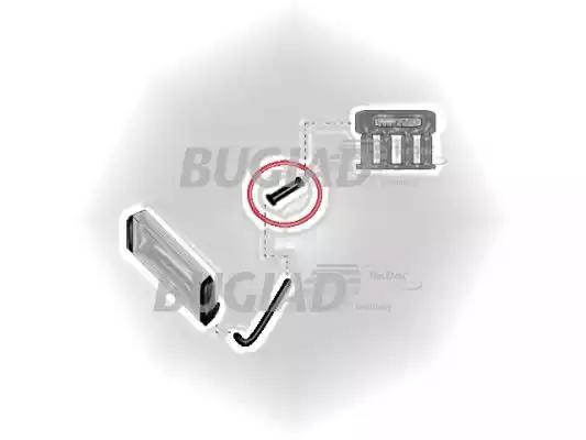 Трубка нагнетаемого воздуха 85612 BUGIAD