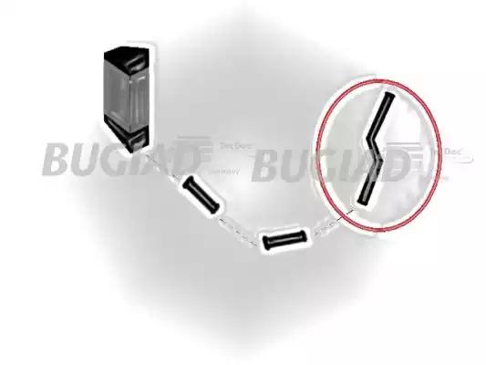 Трубка нагнетаемого воздуха 86609 BUGIAD