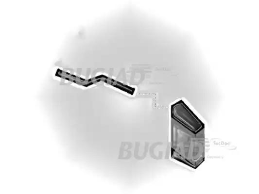 Патрубок інтеркулера audi a4 1.8t 00-04 86624 BUGIAD