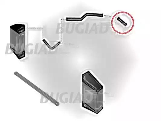 Шланг подачі наддувального повітря 86626 BUGIAD