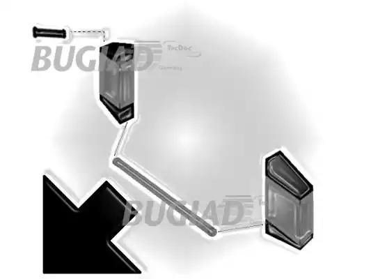 Патрубок системи турбонадува audi a6 a6 allroad 2.7d/3.0d 05.04-08.11 86634 BUGIAD