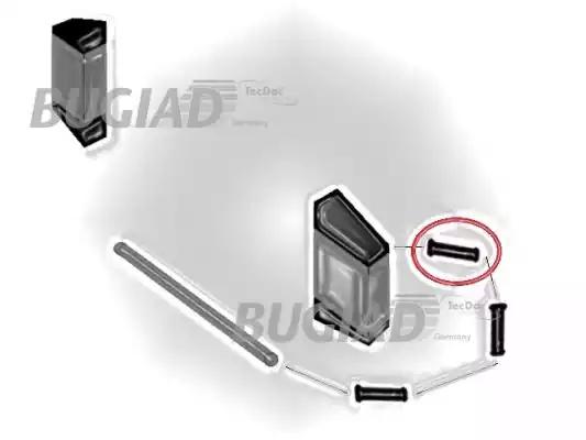 Патрубок системи турбонадува audi a6 a6 allroad 2.7d/3.0d 05.04-08.11 86643 BUGIAD