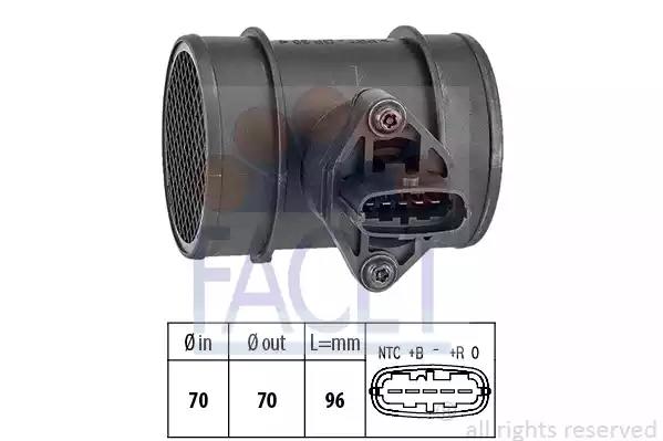 Расходомер воздуха 101264 FACET