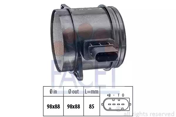 Витратомір повітря bmw 3/5/x3/x5 2.0/3.0 d 04- 10.1348 facet 101348 FACET