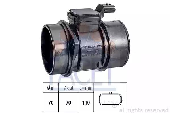 Przeplywomierz powietrza 101448 FACET