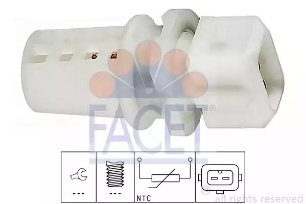 Датчик температури повітря megane/laguna 96-03 104009 FACET