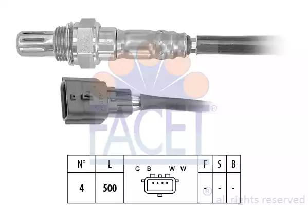 Датчик кисню captur 0.9 tce 1.2 tce 13- 10.8094 facet 108094 FACET