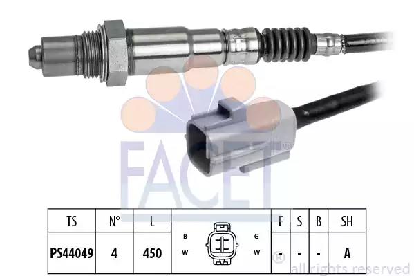 Датчик кисню лямбда-зонд mitsubishi asx 10- lancer ix 08- 1.5i 1.6i 10.8356... 108356 FACET