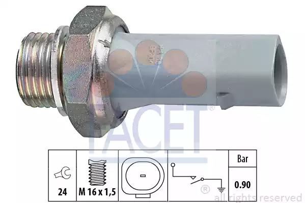 7.0150 facet датчик тиску оливи 70150 FACET