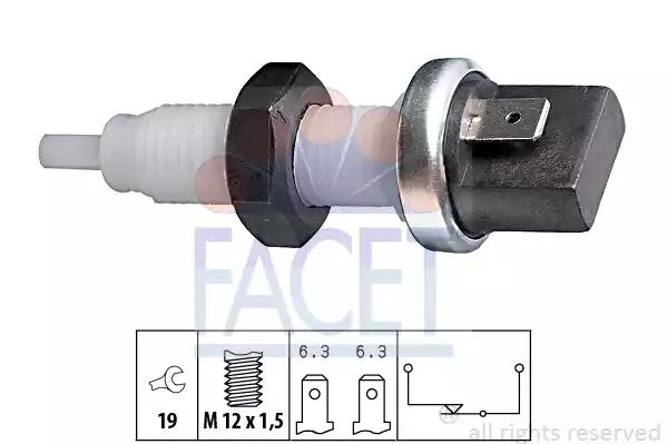 Датчик стоп-сигналу felicia/favorit/panda/ducato/fiorino 1.0-2.5 88-01 71000 FACET