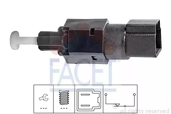 Выключатель фонаря сигнала торможения 71104 FACET