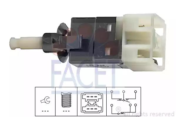Датчик стоп-сигналу sprinter/w202/210 під педаль 71206 FACET