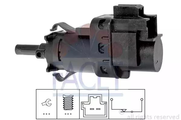 Датчик стоп-сигналу transit/fiesta/volvo 1.0-2.5 i/tdi 01- 7.1231 facet 71231 FACET