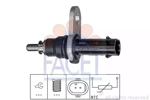 Датчик температури масла q7/touareg 3.0tdi 10-/crafter 2.0tdi 16-/golf 2.0gti... 73356 FACET