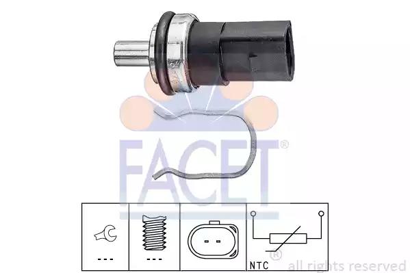 Датчик температури палива audi a3/a4/seat leon/skoda super b/vw crafter... 73376 FACET