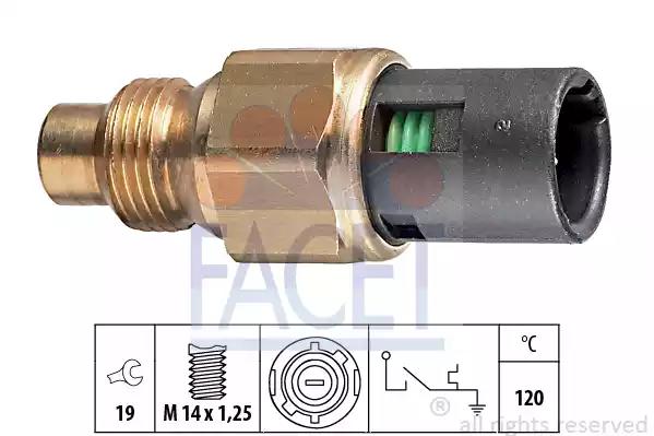 Датчик температури вказівник/120°c renault 19 88-95/kangoo 97-08... 74048 FACET