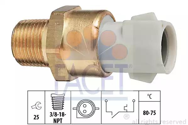 Датчик вмикання вентилятора ford escort 86 express 1.4 i 86-90 7.5052 facet 75052 FACET