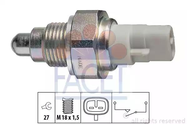 Датчик зад avensis 97-/camry 91-/corolla 92- 2 конт. 76111 FACET