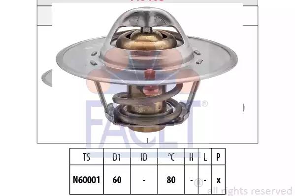 Термостат 78465S FACET