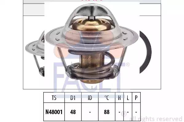 Термостат, охолоджувальна рідина 78470S FACET