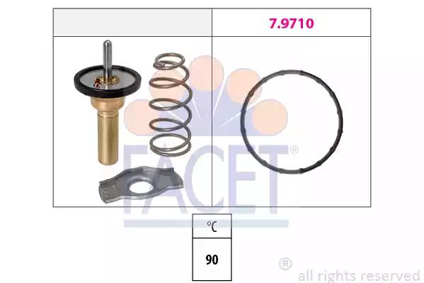 Термостат охлаждающая жидкость 78774 FACET
