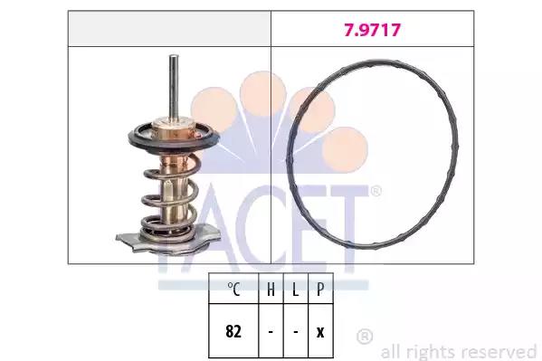 Termostat wklad 82c 78937 FACET