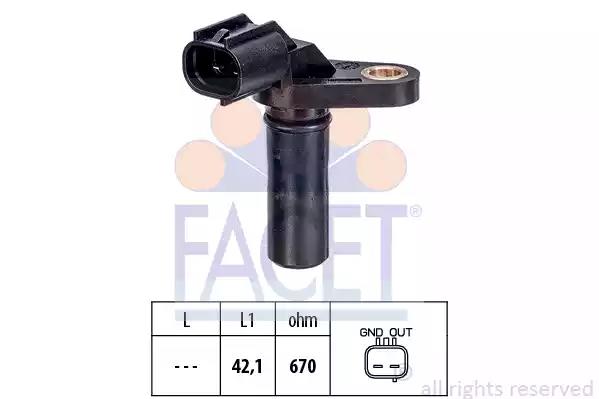 Czujnik obrotow toyota auris 03.07- 90636 FACET