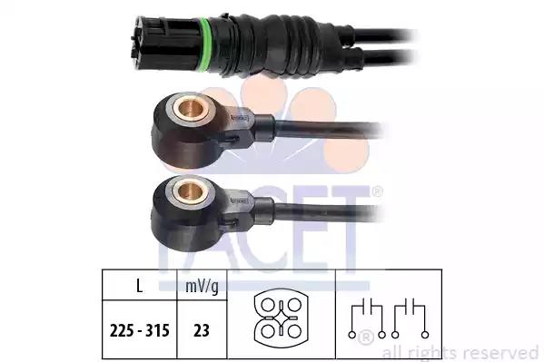 Датчик детонации 93132 FACET