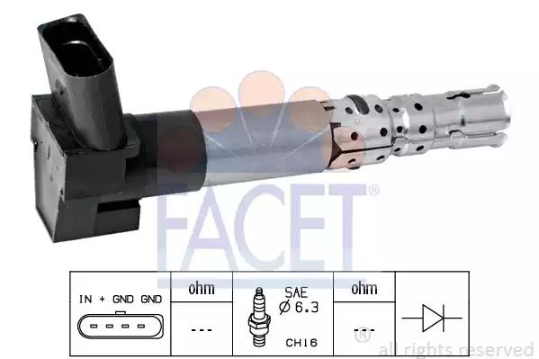 Катушка зажигания 96337 FACET