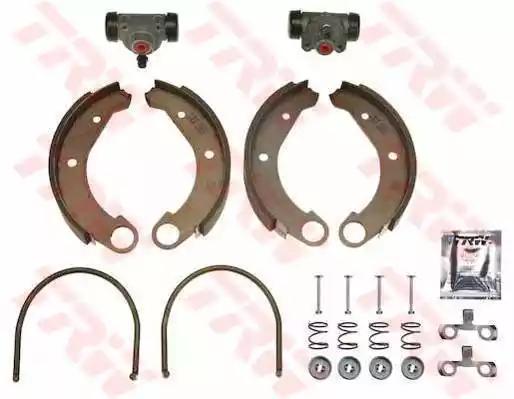 Комплект гальмівних колодок BK1103 TRW